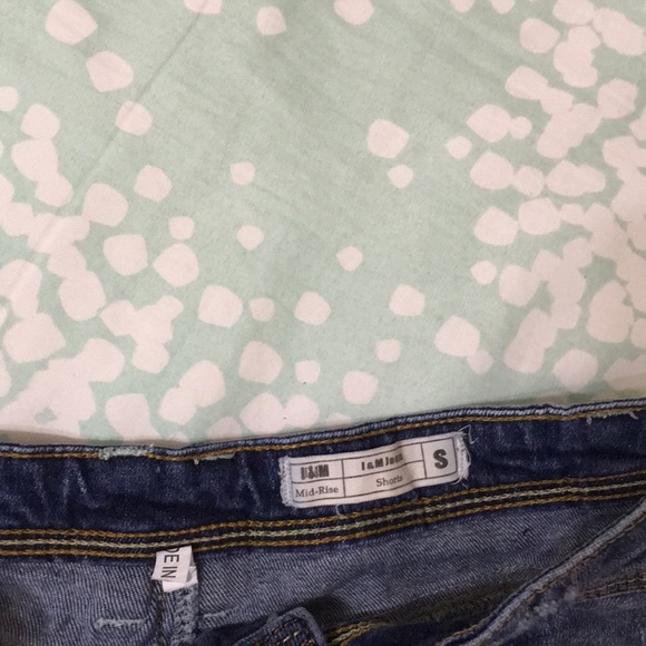 Demin Blue Shorts - Picture 2 of 3